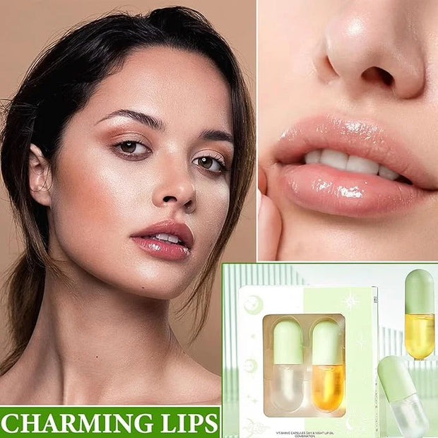 Lip Plumper Set,Lip Plumper Oil Gloss Night
