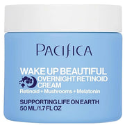Pacifica Wake Up Beautiful Retinoid Night Cream – Overnight Anti-Aging Moisturizer with Hyaluronic Acid & Melatonin, Reduc...
