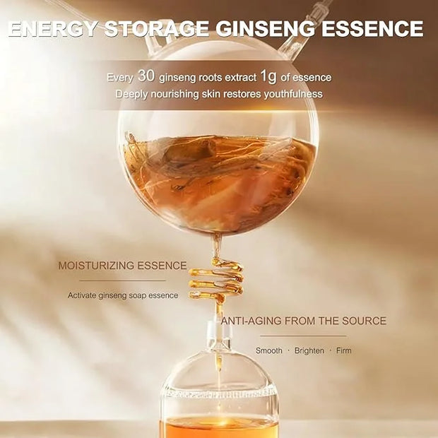 Ginseng Anti-Aging Skincare 12-Piece Set With Facial Cleanser, Face Serum, Face Cream, Eye Cream, Toner Skin Care Kit For ...