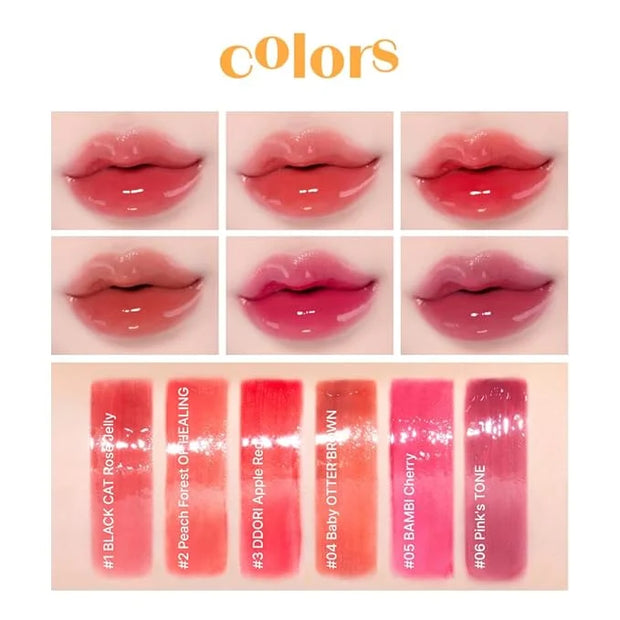 ETUDE Over Glowy Tint #4 Baby OTTER Brown Glowy