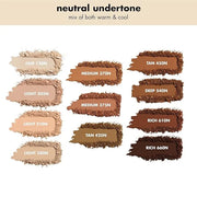 e.l.f. Camo Powder Foundation, Lightweight, Primer-Infused Buildable & Long-Lasting Medium-to-Full Coverage Pressed Founda...