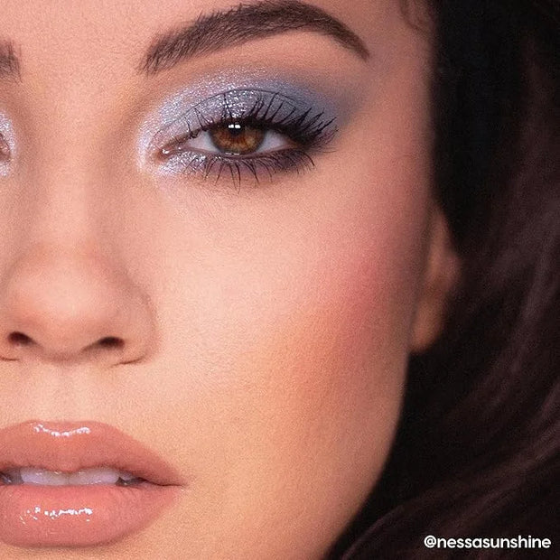Colourpop So Elemental Eyeshadow Palette - Blue & Silver Shadow Palette with Metallic and Matte Finishes - High-Pigment Ey...