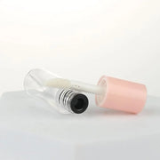 COSIDEA 50pcs 3ml mini lip gloss tubes Bulk Sample size Round Pink lipgloss cotainer pack bottles - Product Image