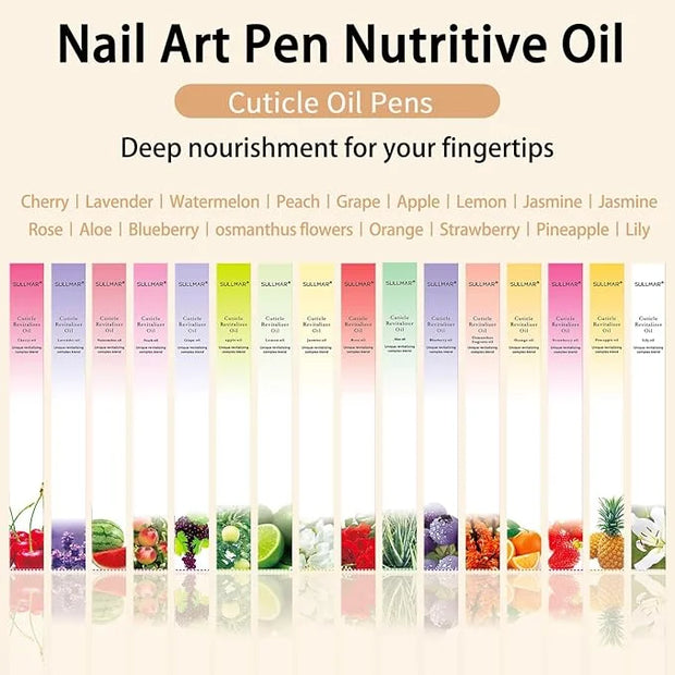 12pcs Cuticle Oil Pen Sweet