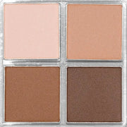 Palladio Eyeshadow Quads, Velvety Pigmented Blendable Matte, Metallic & Shimmer Finishes, Creamy Formula, Four Way Quad Ey...