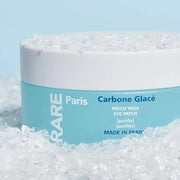 Carbone Glacé - Purifying Carbon Black Under Eye Patches - Cleanses & Tightens - With Hamamelis & Mallow - Purifying, Firm...