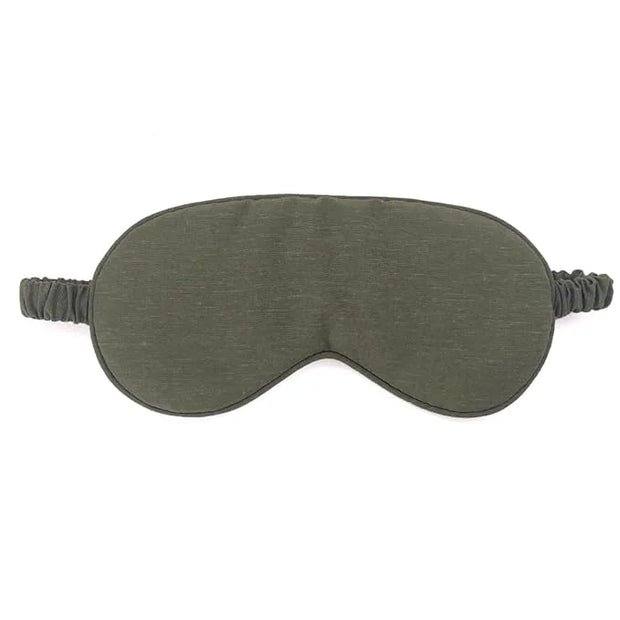 Linen Eye Mask for Girls,Travel Breathable Sleep Mask,Adjustable Strap, Hypoallergenic, Cooling with Travel Bag Gift Packa...