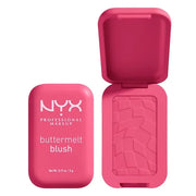 NYX PROFESSIONAL MAKEUP Buttermelt Powder Blush, Fade and Transfer-Resistant Blush, Up to 12HR Make Up Wear, Vegan Formula...