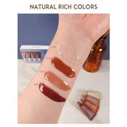 Mini Lip Butter Lip Gloss set, Smooth, Hydrating, Non-Sticky Lip Gloss for Soft and Supple Lips, Perfect for Travel & Gift...