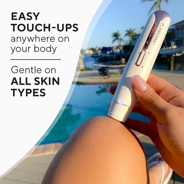 Finishing Touch Flawless Body Touch Up, Electric Razor for Women, Closest Shave for Stubble, Body Hair Removal - Product I...