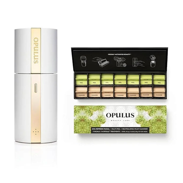 The Glow Ritual System Collection, Activator with AHA Refresh Facial, Skin Renewal Duo, Skin Care Routine, Suitable for Dr...