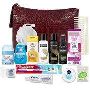 Women's Premium 16 PC Travel Kit – Stocking Stuffer and Holiday Gift Set with Tresemme Hair Products and Bath Essentials –...