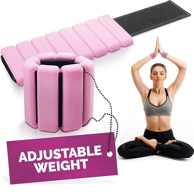 2Ct Ankle Weights for Women - Waterproof Ankle 2 Lbs - Product Image