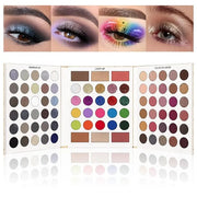 UCANBE Eyeshadow Makeup Palette 86 Colors, Matte Black