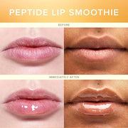 Farmacy Peptide Lip Balm - Lip Smoothie Hydrating Lip Balm with Vitamin C to Visibly Plump + Smooth Lip Lines - Nourishing...