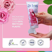 St. Ives Gentle Smoothing Face Scrub Our Gentlest Scrub Yet Rose Water and Aloe Vera Made with 100 percent Natural Exfolia...