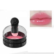 1 PC Macaron Canned Lip Essence High Glossy Lip Jelly, Mirror Effect Lip Glaze Mirror Effect Lip Balm, Moisturizing & Plum...