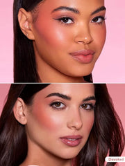 SHEGLAM Color Bloom Liquid Blush Makeup for Cheeks Matte Finish - Devoted - Product Image