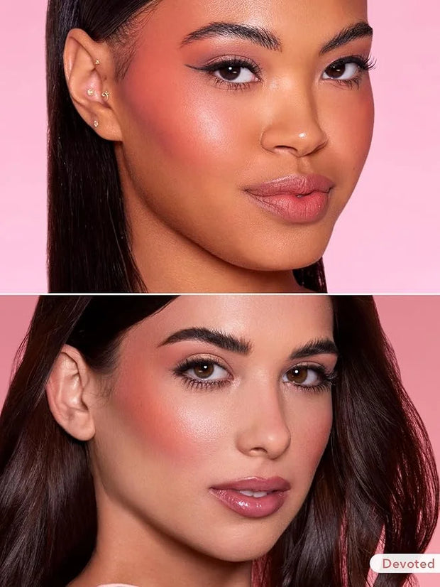 SHEGLAM Color Bloom Liquid Blush Makeup for Cheeks Matte Finish - Devoted - Product Image