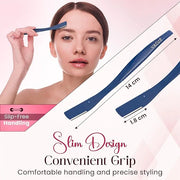 Dermaplane Razor, Eyebrow Razor & Peach Fuzz Remover, Micro-Pitch Facial Razors for Men & Women, Dermaplaning tool for Sen...