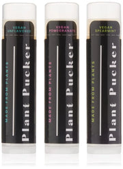 Vegan Lip Balm (3-Pack) (Variety Pack)