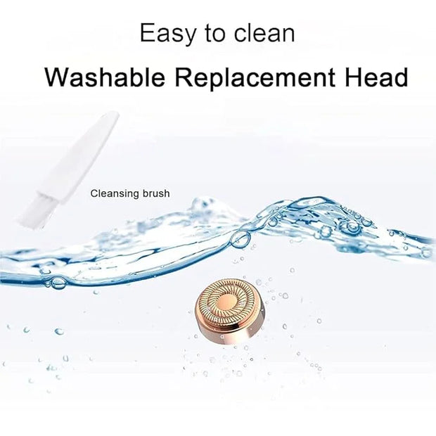 Facial Hair Remover Replacement Heads: Compatible with Finishing Touch Flawless Facial Hair Removal Tool for Women As Seen...