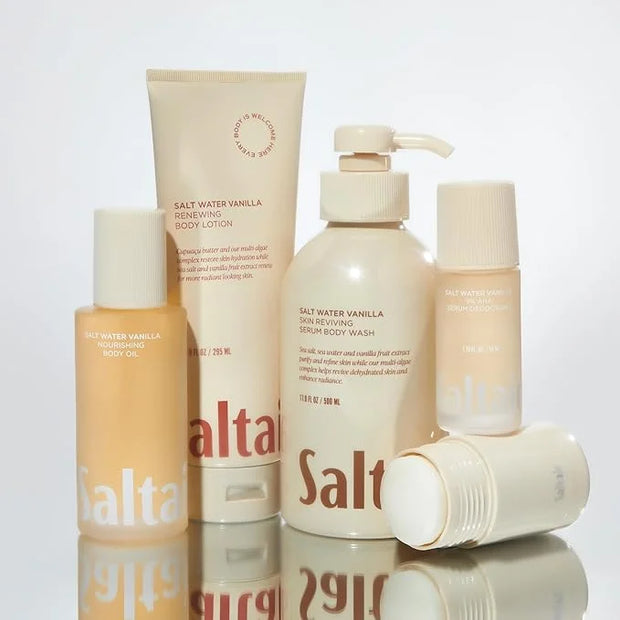 Saltair Body Lotion - 2 Pack Moisturizing Lotion For Dry Skin. Salt Water Vanilla Scented Hydrating Body Cream with Nouris...