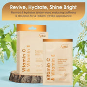 Under Eye Patches with Vitamin C & E - Dermatologist Tested Korean Eye Gel Patches for Puffy Eyes and Dark Circles - Hydra...
