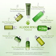 Aloderma Aloe Firming Eye Cream Made with 70% Organic Aloe Vera - Natural Daily Hydrating Eye Cream with Jojoba, Hyaluroni...