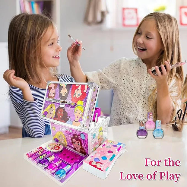 Disney Princess Train Case Girls Beauty Set, Kids