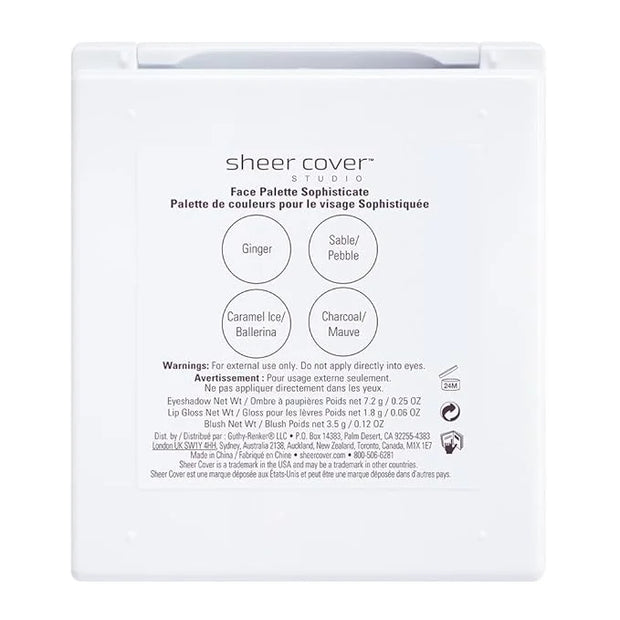 Sheer Cover – Sophisticate Look Face Palette