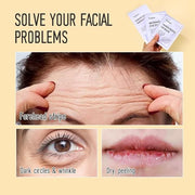 Forehead Wrinkle Patches,Under Eye Patches and Lip Mask 30 PCS. Face Masks Skincare With Retinol Serum For Anti-aging Puff...
