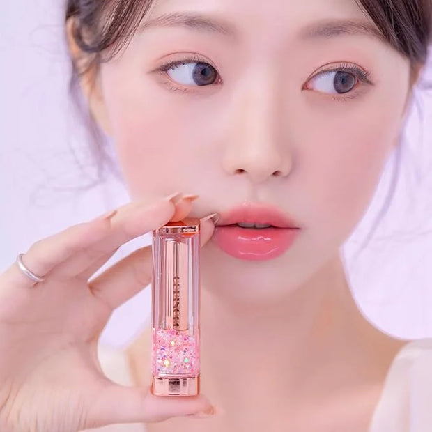 Sparkle Cute Lip Balm, Color Changing, Ballerina
