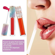 AMORIX 72 Pack 5ml Lip Gloss Tubes with Wand 5ml Empty Rhinestone Lip Gloss Containers Cute Lipgloss Bottles Lip Gloss Sup...