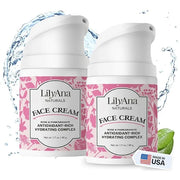 LilyAna Naturals Face and Neck Moisturizer for Women and Men - Moisturizer Face and Neck Cream for Dry Skin and Dark Spot ...