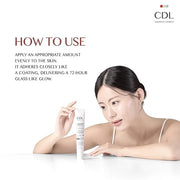 Collagen Boosting Glass Cream, Korean Glowing Skin Deep Hyrdration for 72 HR, Instant Elasticity Improving,PDRN Pomegrante...