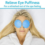 Arctic Flex Cold Eye Mask - Gel Ice Pack for Cool Sleeping, Dry Night Treatment - Reusable Hot Spa Therapy for Sleep, Skin...