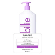Billie Soothe Comforting Body Lotion, Oat Milk + Ceramides, 18oz - Product Image