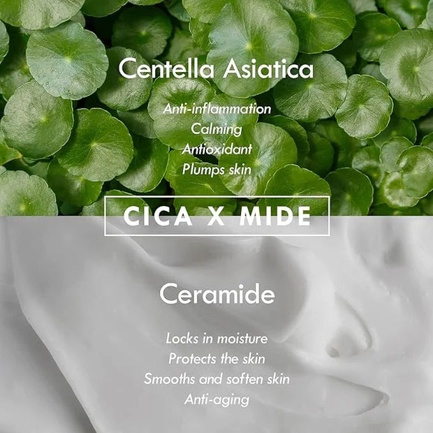 DERMAL Cicamide Nourishing & Anti-Wrinkle Eye Cream 1.41 oz - With Centella Asiatica Extracts and Ceramide to Fight Early ...