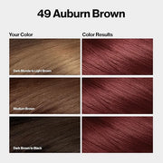 Revlon ColorSilk with Bond Repair Complex, Auburn Permanent Hair Color, 100% Gray Coverage, Ammonia Free Hair Dye, Vegan K...