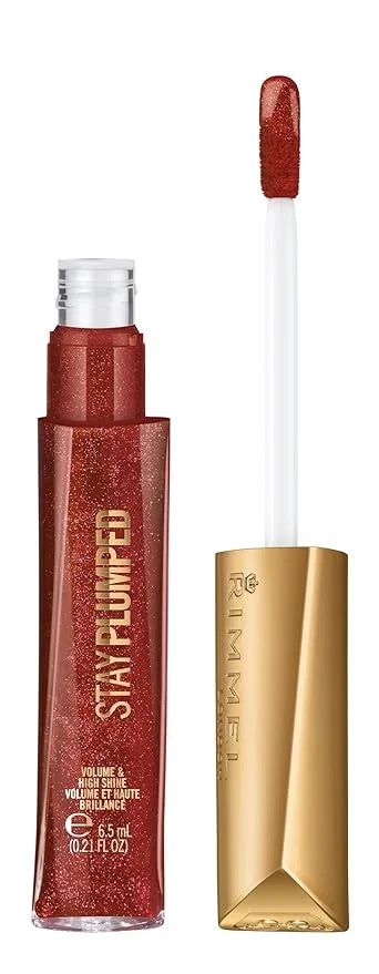 Rimmel Stay Plumped Lip Gloss, 760 Bronze Suga, Pack of 1 - Product Image