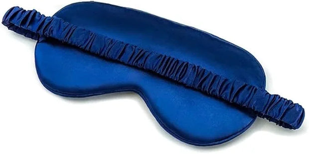 Mulberry Silk Eye Mask, Super Smooth Sleep Mask and Blind Fold (NavyBlue) (8) - Product Image