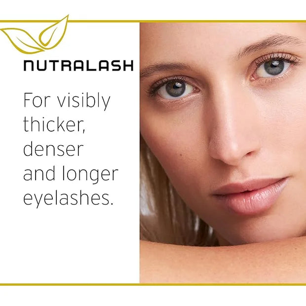 Nuvega Lash - Vegan Eyelash Serum & Eyebrow Serum for Long Eyelashes in just 4-6 Weeks I Lash Serum I Eyelash Growth Serum...