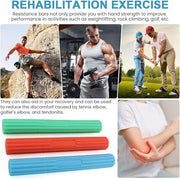 3pcs Flex Bar Tennis Elbow Therapy Bar 3 Resistance - Product Image