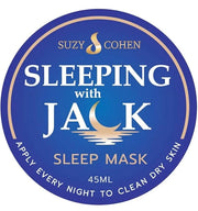 Suzy Cohen Sleeping with Jack Skin Renewing Night Cream: Hydrating Collagen Boosting Moisturizer with Niacinamide, Hyaluro...