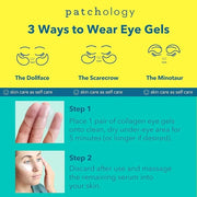 Patchology All Eyes On You Under Eye Mask - Retinol, Collagen & Green Tea Infused - Eye Gels for Dark Circles, Puffiness, ...