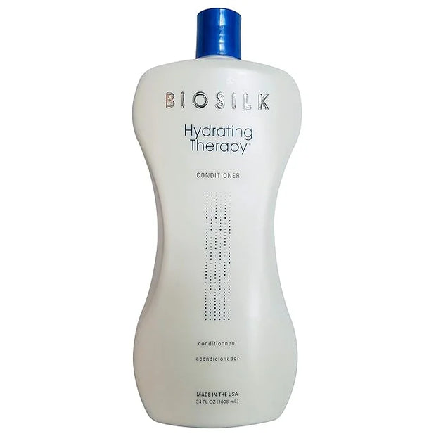 Biosilk Hydrating Therapy Shampoo and Conditioner 34oz with Two Pumps Bundle - Product Image