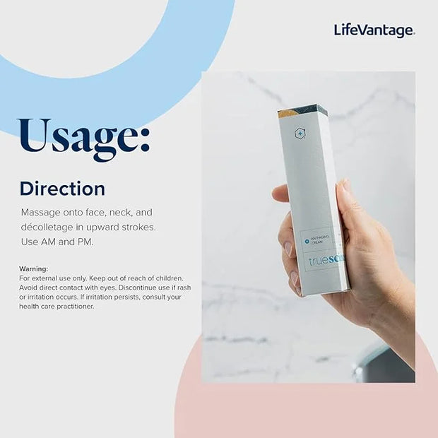 LifeVantage - Face Moisturizer TrueScience Anti-Aging Cream - Deep Moisturizer and Cream to Combat Fine Lines and Wrinkles...