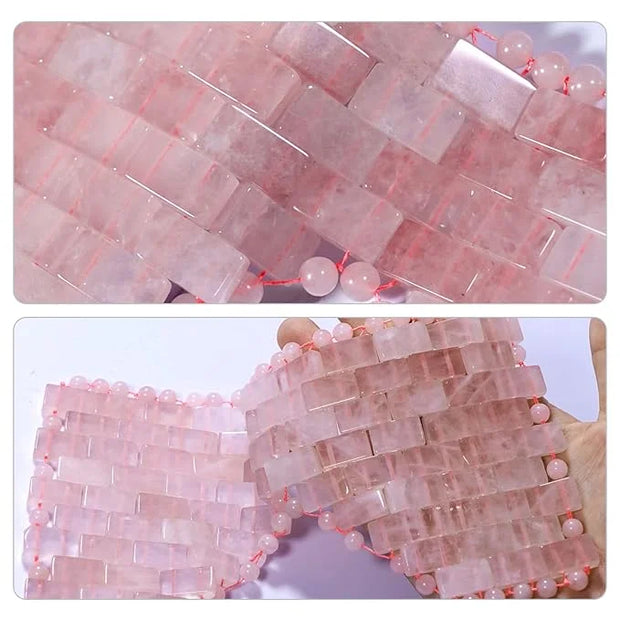 gemshan Amethyst Eye Mask & Rose Quartz Eye Mask - Product Image