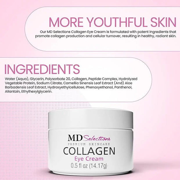 Eye Lift Cream | Eye Cream | Anti-Aging Collagen Eye Cream for Wrinkles, Under Eyes Treatment for Men and Women, 0.5 Fl Oz...
